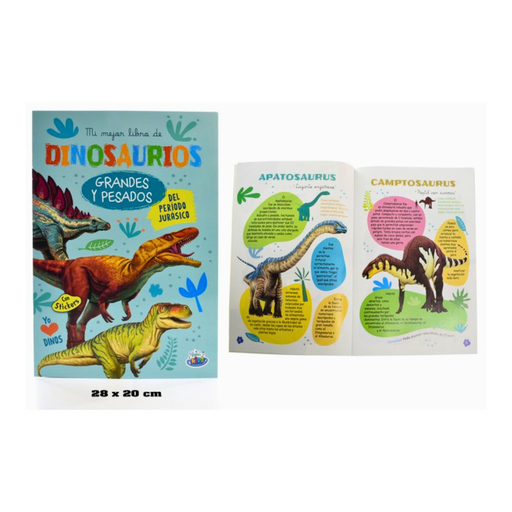 [BK-219] LIBRO DIDACTICO-MI MEJOR LIBRO DE DINOSAURIOS 