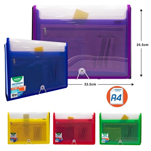 [FL1-03] MALETIN ARCHIVADOR EXPANDIBLE A4