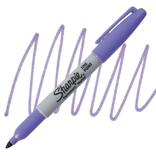 [071641320888] MARCADOR PERMANENTE PUNTA FINA MORADO