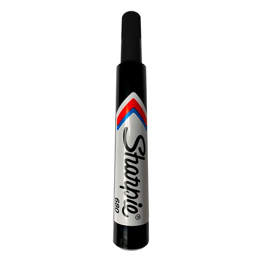 [V302061] MARCADOR PERMANENTE PUNTA BISELADA 680 NEGRO