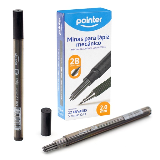 [BL-602] MINAS 2B PARA PORTMANINAS 2.0MM