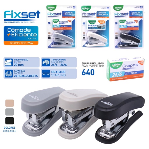 [ST-712] MINI ENGRAPADORA CON GRAPAS