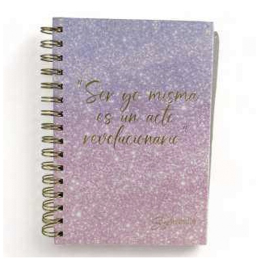 [783-2033240] LIBRETA ESPIRAL A5 - "SOY REVOLUCION"