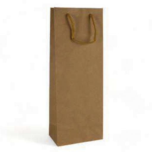 [786-8050656] BOLSA DE REGALO KRAFT PARA BOTELLA