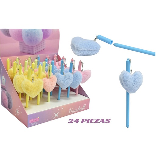 [85794] BOLIGRAFO DE GEL (CORAZON) UNIDAD