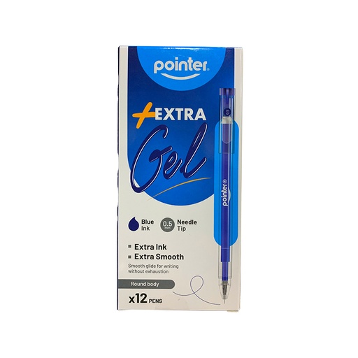 [GIP-22113-BU] BOLIGRAFO EXTRA GEL AZUL - 0.5MM UNIDAD