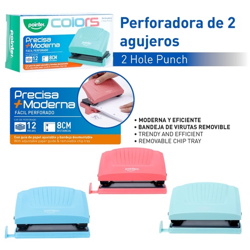 [PU-1601] PERFORADORA 2 AGUJEROS