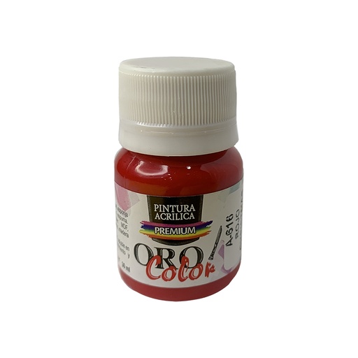 [A-616-30] PINTURA ACRILICA PREMIUM ROJO CHRISTMAS 60
CM
