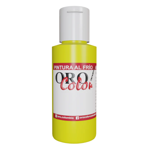[F093-60] PINTURA AL FRIO AMARILLO FLUORESCENTE 60CM