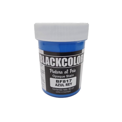 [BF817] PINTURA AL FRIO AZUL REY BLACKCOLOR 60ML
