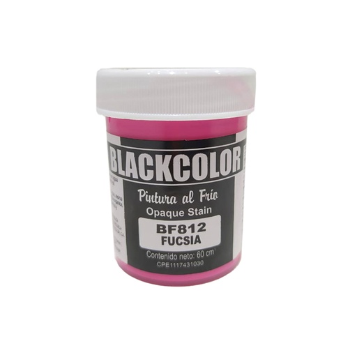[BF812] PINTURA AL FRIO FUCSIA BLACKCOLOR 60ML