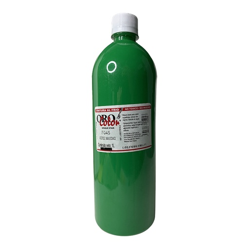 [F045-1] PINTURA AL FRIO VERDE NAVIDAD 1L