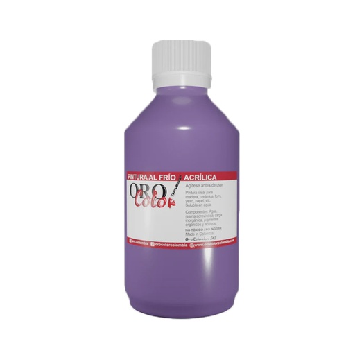 [F040-250] PINTURA AL FRIO VIOLETA SUAVE 250CM