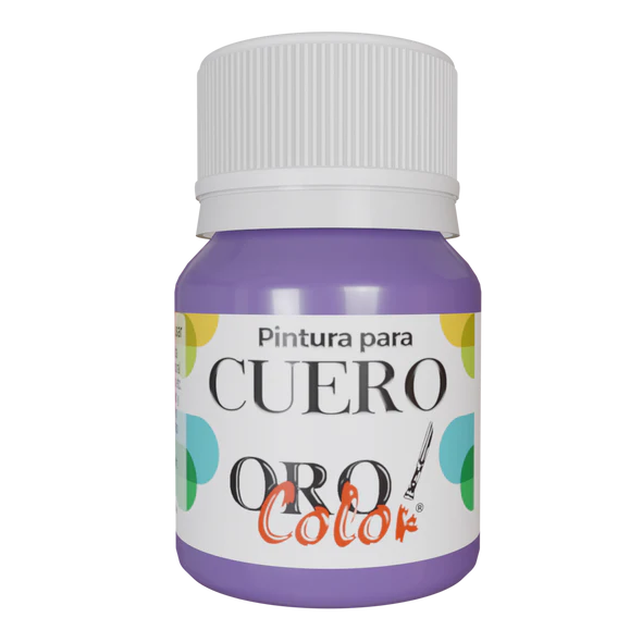 [CU-627] PINTURA PARA CUERO LILA 30ML