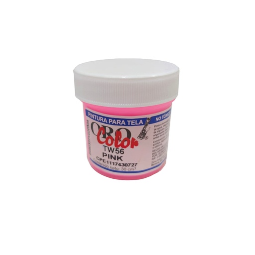 [TW56] PINTURA PARA TELA PINK 30CM