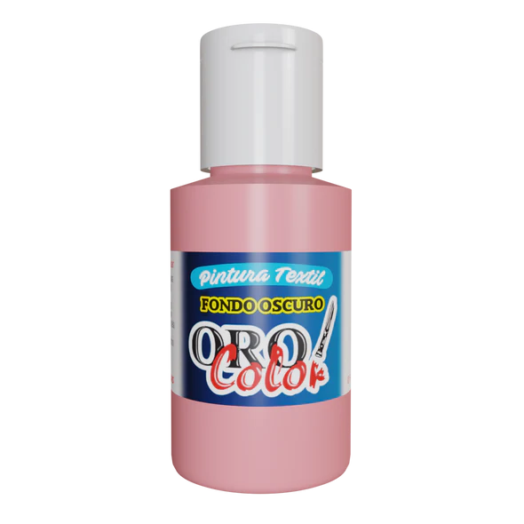 [FO-510] PINTURA TEXTIL FONDO OSCURO ROSADO