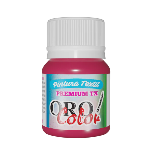[TX329] PINTURA TEXTIL PREMIUM FUCSIA 30ML