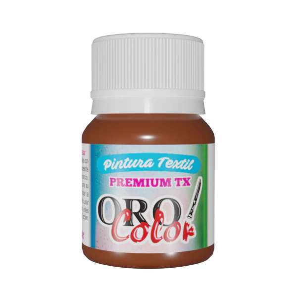 [TX318] PINTURA TEXTIL PREMIUM SIENA TOSTADA 30ML