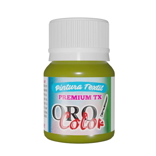 [TX357] PINTURA TEXTIL PREMIUM VERDE PISTACHO 30ML