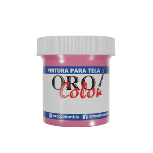 [TW04] PINTURA TEXTIL ROSADO 30CM