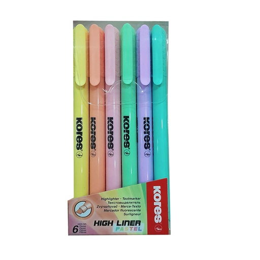 [36246.01] RESALTADORES DELGADOS PASTEL UNIDAD