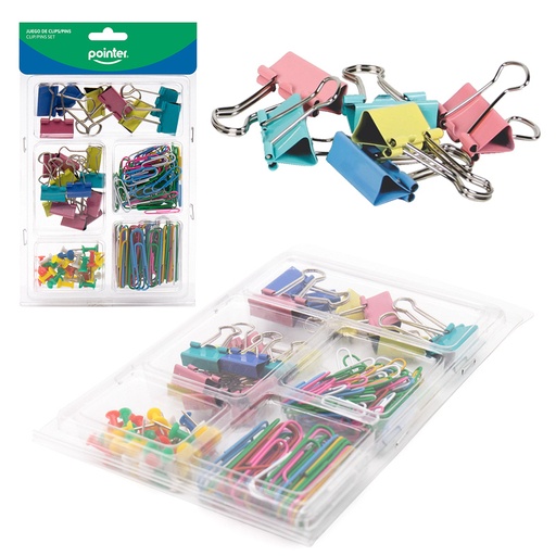 [CL-72157] JUEGO DE CLIPS