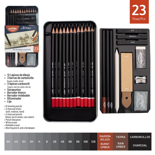 [SKS-2275] SET DE DIBUJO x 23 PZAS