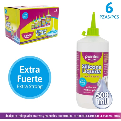 [LG-500ML] SILICONA LIQUIDA - 500ML