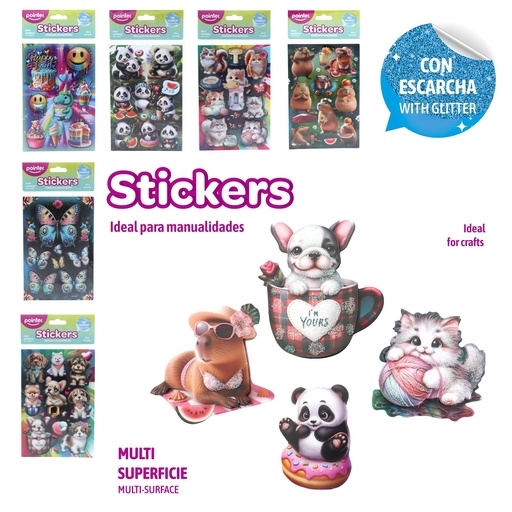[ANC-2598] STICKERS ESCARCHADOS