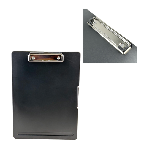 [780-1604279] TABLA DE CHEQUE TIPO FOLDER A4 NEGRO